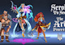 draw dnd character art, fantasy illustration, and dnd party